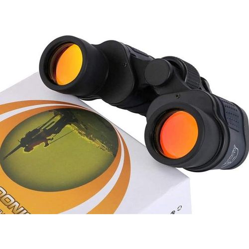 60X60 Telescopic Long Distance 3 Kilometers Binoculars Telescope Green Membrane Spy Spotting Scope Heavy Duty High Definition For Concert Hiking Night Vision High Power High Definition Red Film Telescope