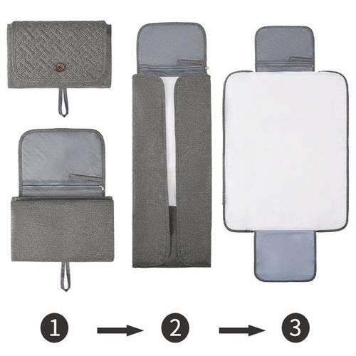 Portable Multifunction Foldable Waterproof Changing Pad Newborn Baby Diaper Changing Mat Changing Pads Infant Bedding