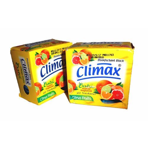 Climax Disinfectant Block  Air Freshener with Citrus Fruits Flavuor