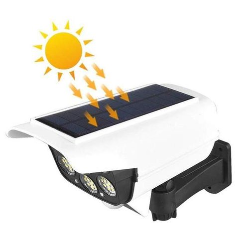 Solar Security Dummy Camera Solar Light With Motion Sensor Solar Powered Dummy Camera Sensor Light