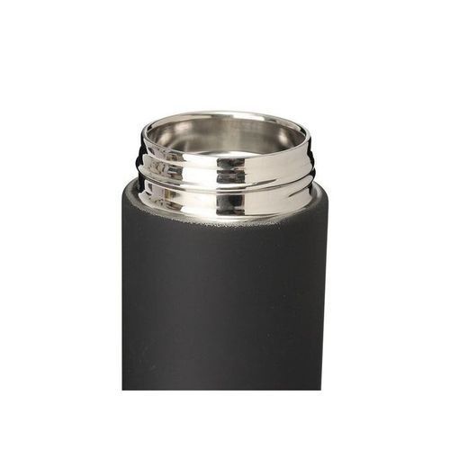 Life Stainless Steel Vacuum Water Bottle, 0.45Litre - Black