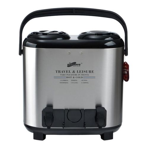Hot And Cold Twin Thermos 15 Litres  2 Taps, Keeps Heat For 12 Hours Each Side Consists Of 7.5Litres Approximately 9Cups Each Side