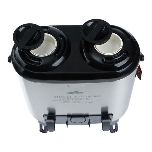 Hot And Cold Twin Thermos 15 Litres  2 Taps, Keeps Heat For 12 Hours Each Side Consists Of 7.5Litres Approximately 9Cups Each Side