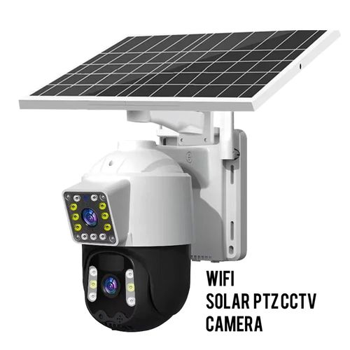 Cctv V360PRO 3MP HD WIFI Dual lens Motion Detect Auto Tracking Solar PTZ Sim Card 10000mah Low-Power Battery Network Camera