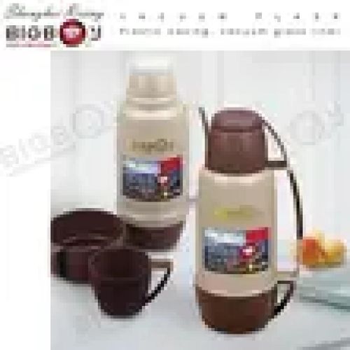 24hour hot and cold 4cups breakable double cup flask