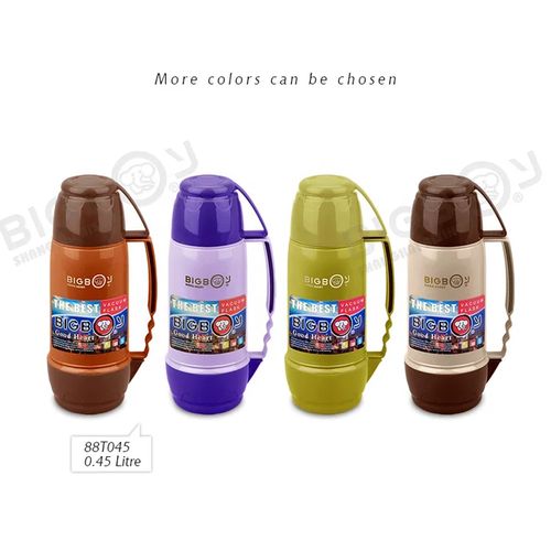 24hour hot and cold 4cups breakable double cup flask