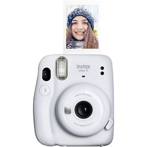 Fujifilm Instax Mini 11 Instant Camera 60mm Lens  - Ice White