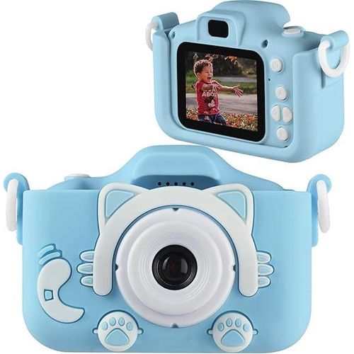 Kids Fun Camera For Taking Real Images With 2 Inch Screen Timed Self Timer And Auto Focus Colors Vary-Multicolours