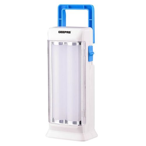 Geepas Rechargeable LED Emergency Lantern with 4 Hours Working & 18 Pcs SMD 0.2W Hi-Power Luminous LEDs Deal for Home, Camping & More - Multicolor
