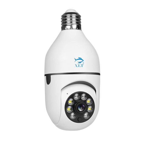 Smart WIFI Led Light Bulb Security Camera, 360 Degrees 2.0MP Cam Home IP Camera, With Night Vision, Two Way Audio, Smart Motion Detection