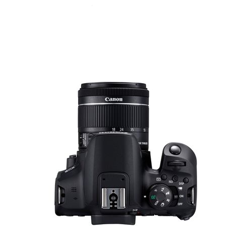 Canon DSLR Camera 24.1 MP 25fps 4K Movie Wi-Fi Bluetooth EOS850D - Black .