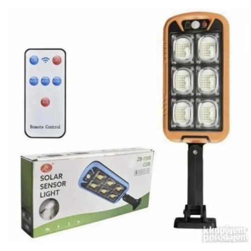 Solar Sensor Security Light- Orange Green Gray Black