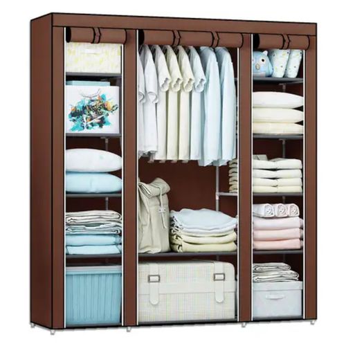 Plastic Simple Design Portable Armoire Pandering Armarios Roperos Y Closets Organiser Cloth Cupboard Couple Wardrobe For Clothes Bedroom