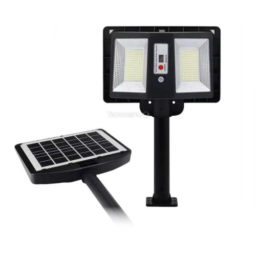 Out Door Solar Sensor Security Light- White  Gray