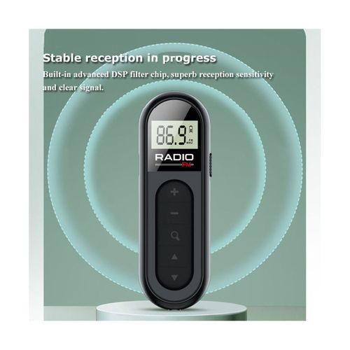 Mini Pocket FM Radio Rechargeable Portable 76108MHZ Radio