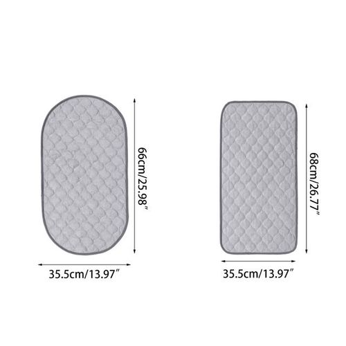 F62D Portable Diaper Changing Pad Waterproof Baby Changing Mat Travel Diaper Changer