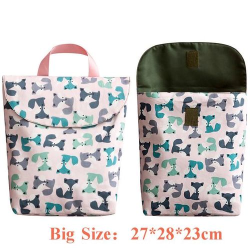 Baby Diaper Bags Maternity Bag Wet Cloth Diaper Backpack Reusable Waterproof Diaper Organizer Portable Big Mummy Bag
