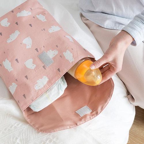 Baby Diaper Bags Maternity Bag Wet Cloth Diaper Backpack Reusable Waterproof Diaper Organizer Portable Big Mummy Bag
