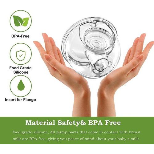 Silicone Breast Milk Collector Wearable Milker Accessories For S9/S10/S12 Breast Pump Cup Breastfeeding Milk Collection Cover