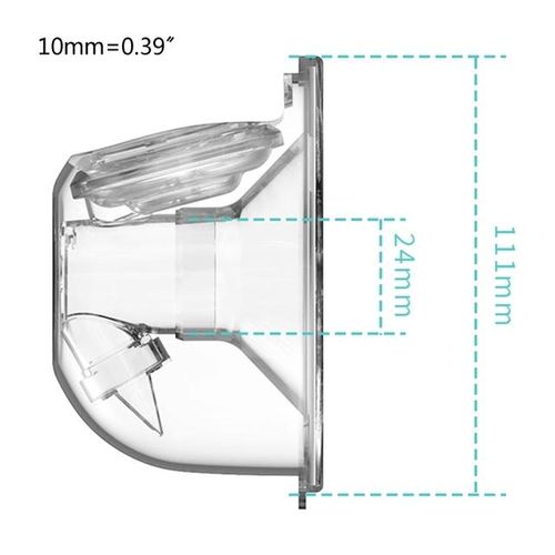 Silicone Breast Milk Collector Wearable Milker Accessories Nursing Cup Breastfeeding Milk Collection Cover