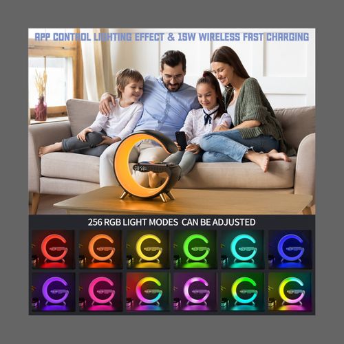 RGB Night Light Digital Alarm Clock for Sleeping Bedroom