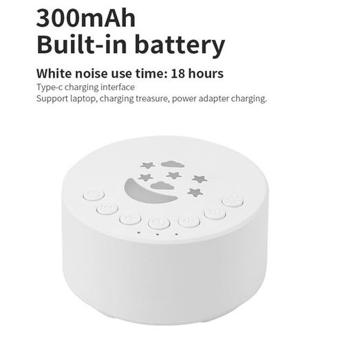 ABS Music Sleep Machine - Ambiance For Better Sleep Lightweight And Convenient Lightweight And Convenient To Carry