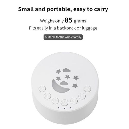 ABS Music Sleep Machine - Ambiance For Better Sleep Lightweight And Convenient Lightweight And Convenient To Carry