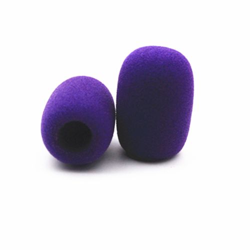 20 Pcs Headset Microphone Windscreens, Foam