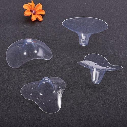 Triangle Semicircle Silicone Cover Protectors Feeding Breastfeeding Mothers Protection With Box Packaging