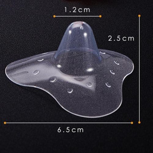 Triangle Semicircle Silicone Cover Protectors Feeding Breastfeeding Mothers Protection With Box Packaging