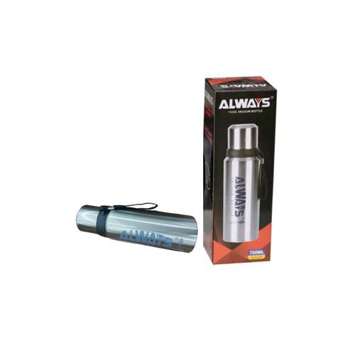 Always Stainless Steel Hot and Cold Flask- Silver