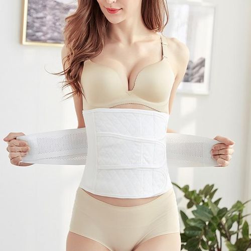 Women Body Shaper Waist Trainer Belt Belly After Birth Corset Postpartum Tummy Trimmer gauze with high elasticity after