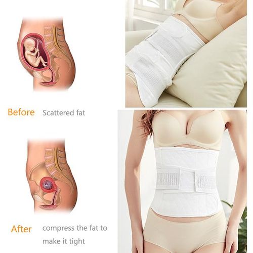 Women Body Shaper Waist Trainer Belt Belly After Birth Corset Postpartum Tummy Trimmer gauze with high elasticity after