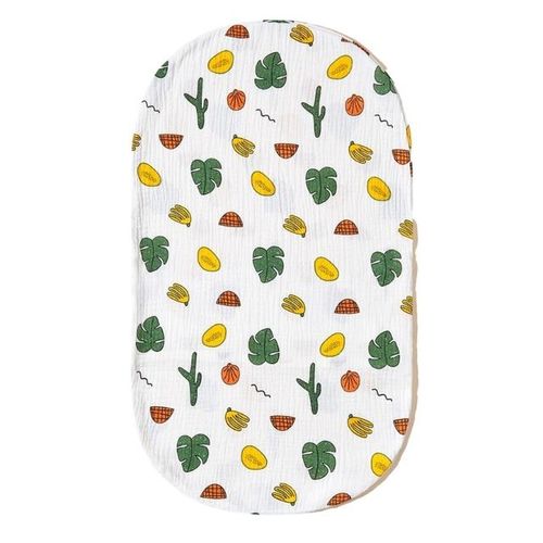 Baby Bassinet Sheet Soft Stretchy Craddle Sheets For Bassinet Mattress Cover Pad Hourglass Fitted Sheet For Boys Girls