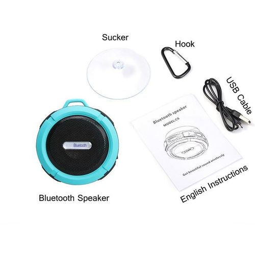 Waterproof Bluetooth Speaker Outdoor Rechargeable Wireless Speakers Portable Soundbar Subwoofer Loudspeaker Tf Mp3 Built-in