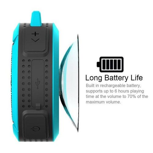 Waterproof Bluetooth Speaker Outdoor Rechargeable Wireless Speakers Portable Soundbar Subwoofer Loudspeaker Tf Mp3 Built-in