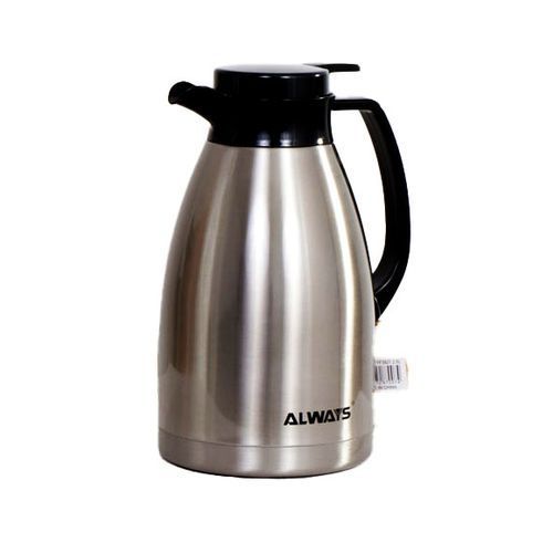 Always Pressing Stainless Steel Vacuum Flask - Silver