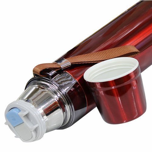 Always Slim High Quality Steel Vacuum 750ml Bottle Flask - Red