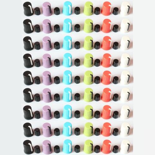 54pcs Rotary Knob NI For Traktor Kontrol Z1 Z2 S2 S4 S5 S8 DJ Controller Mixer item you can chose any color