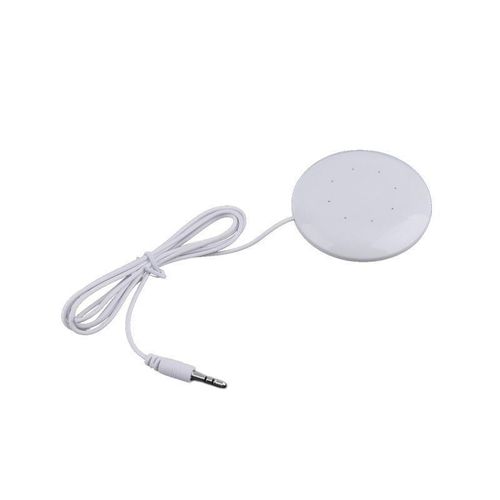 Mini Portable 3.5mm Pillow Speaker For MP3 MP4 Player-White