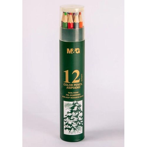 Mg-Color Pencil 12 Colors-Awp34363