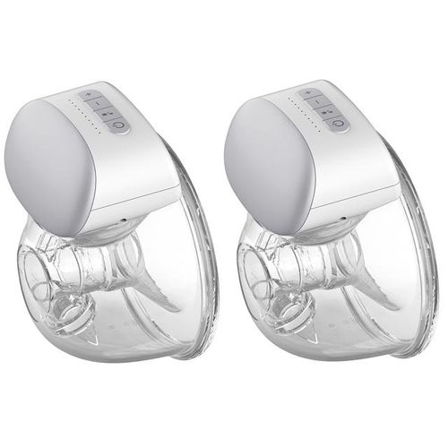 P1 Wearable Breast Pump Hands Free Electric Single Wearable Breast Cup 8oz/ 240ml 3 Modes Comfort Breastfeeding Milk