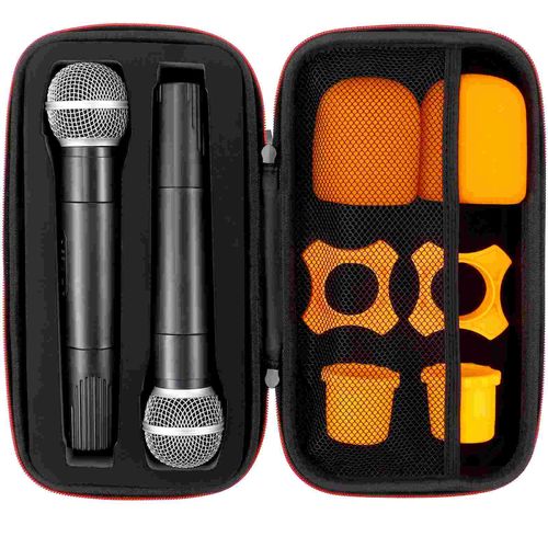 Microphone Case Mic Wireless Storage Hard Pouch