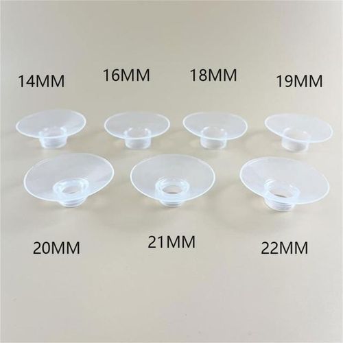 Breast Pump Flange Converter Easily Change Size 24mm to 14/16/18/19/20/21/22mm for Efficient Milk Expression