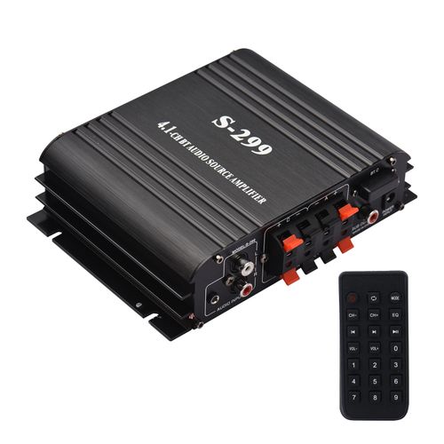 S-299 Mini 4.1 Audio Stereo  Amplifier BT Portable Car And