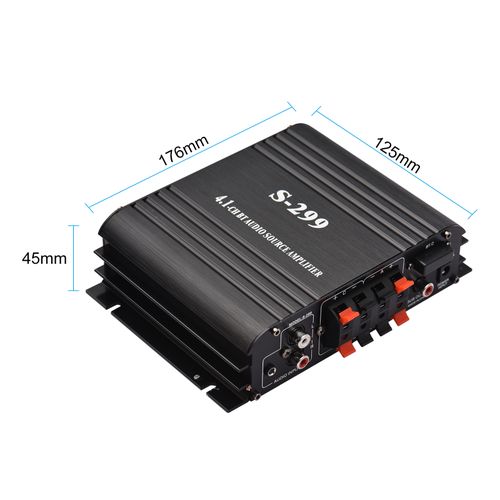 S-299 Mini 4.1 Audio Stereo  Amplifier BT Portable Car And