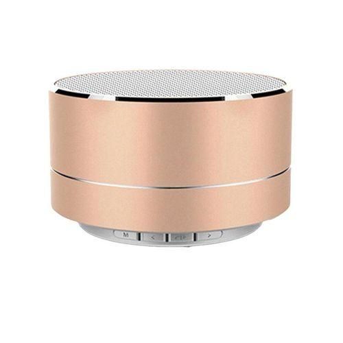 Bluetooth Wireless Mini Portable Super Bass SpeakerGold