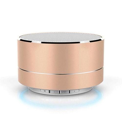 Bluetooth Wireless Mini Portable Super Bass SpeakerGold
