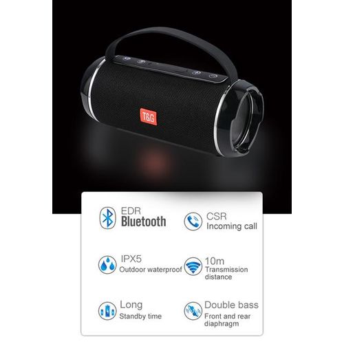 Tg116c 40w Outdoor Portable Highpower Bluetooth Speaker Wireless Bar Sound Column Subwoofer Music Center Boombox 3d Stereo Radio