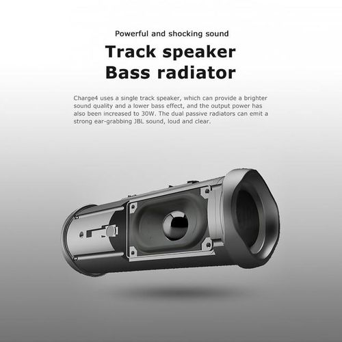 Jbl Charge 4 Bluetooth Wireless Speaker Ipx7 Waterproof Outdoor Speaker Music High Fidelity Heavy Deep Bass Sound Speaker